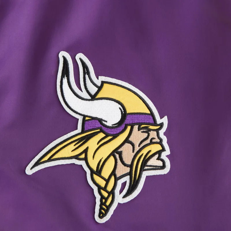 Abercrombie Minnesota Vikings Varsity Jacket 2025