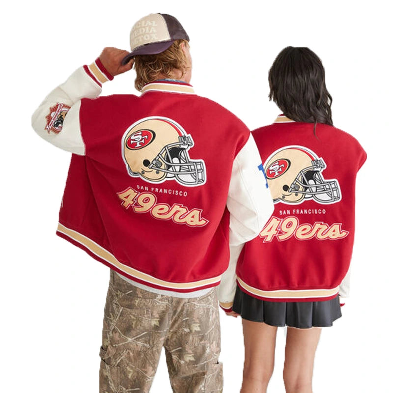 Aeropostale San Francisco 49ers Bomber Jacket