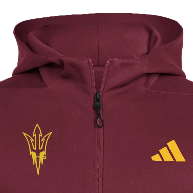 Arizona State Sun Devils Full Zip Player Travel ZNE Hoodie