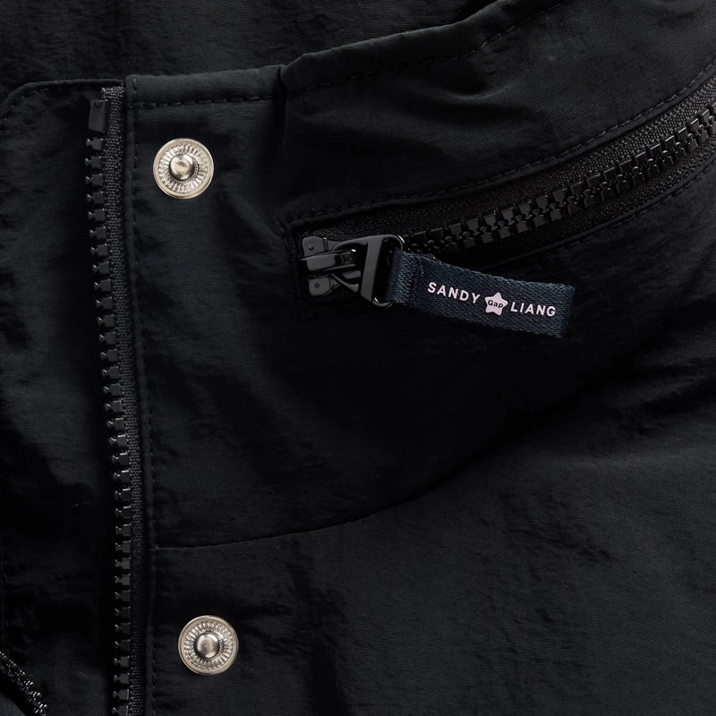 Gap × Sandy Liang Lace-Trim Cinched Jacket