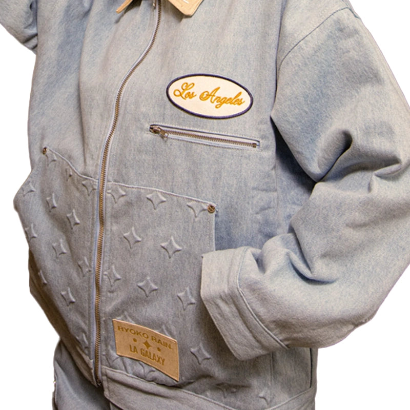 Ryoko Rain x LA Galaxy Denim Jacket