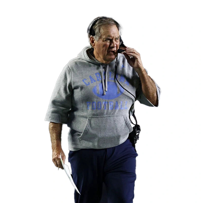 North Carolina Tar Heels Bill Belichick Hoodie