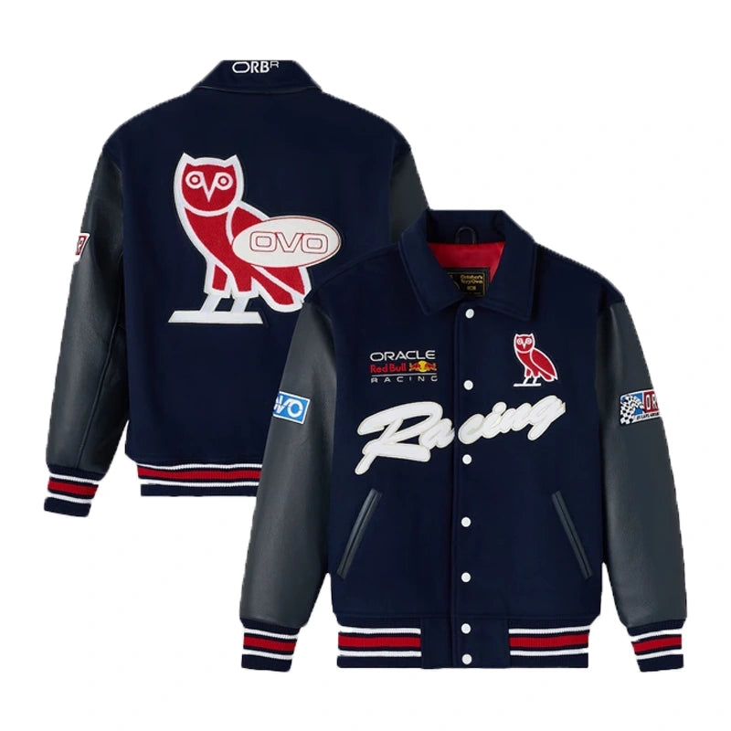 OVO X RedBull Varsity Jacket