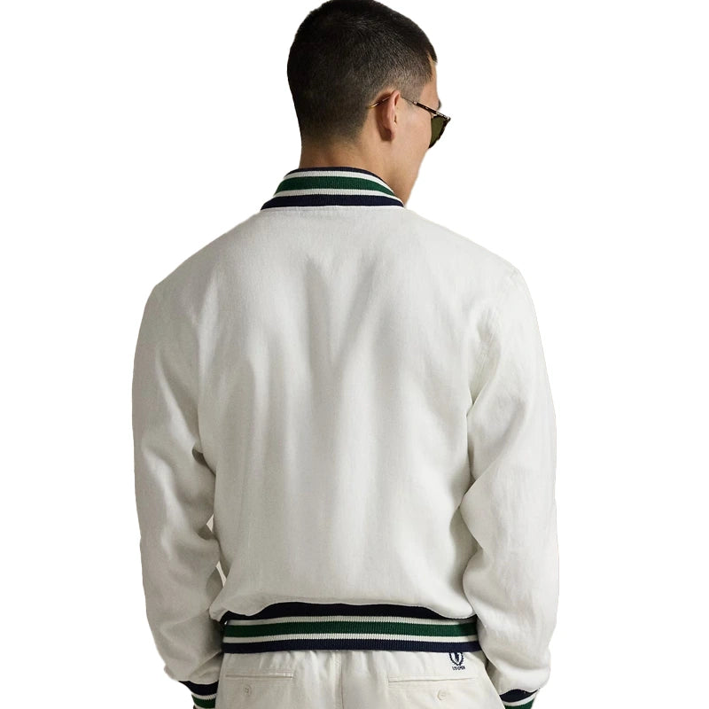 Polo Ralph Lauren US Open Linen Bomber Jacket