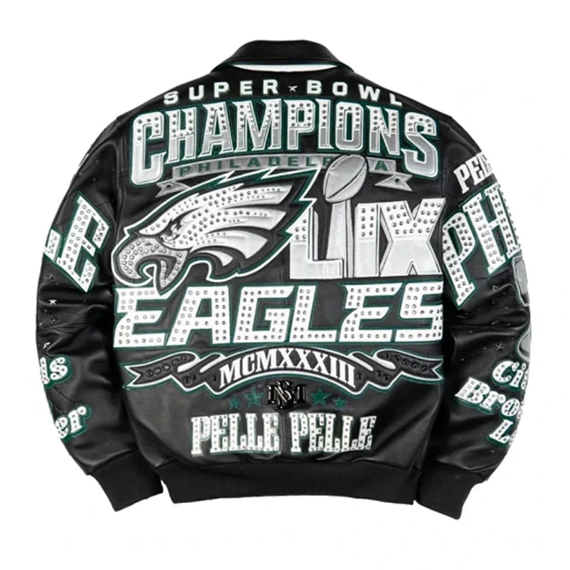 Super Bowl Champions Pelle Pelle Jacket
