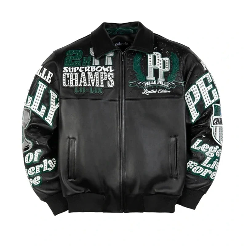 Super Bowl Champions Pelle Pelle Jacket