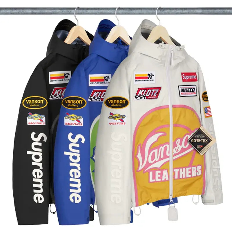 Supreme Vanson Leathers Gore-Tex Shell Jacket