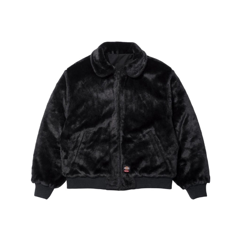 Supreme x Dickies Reversible Quilted Faux Fur Work Jacket