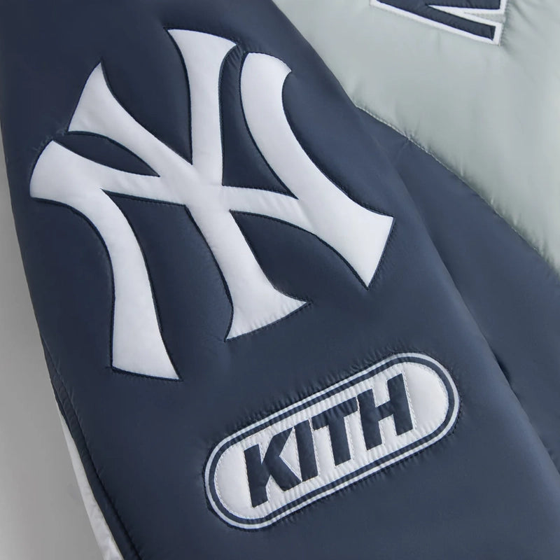 Kith for the New York Yankees Zip Brixton Puffed Jacket