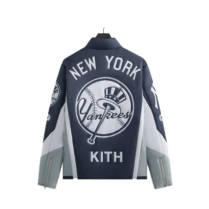 Kith for the New York Yankees Zip Brixton Puffed Jacket