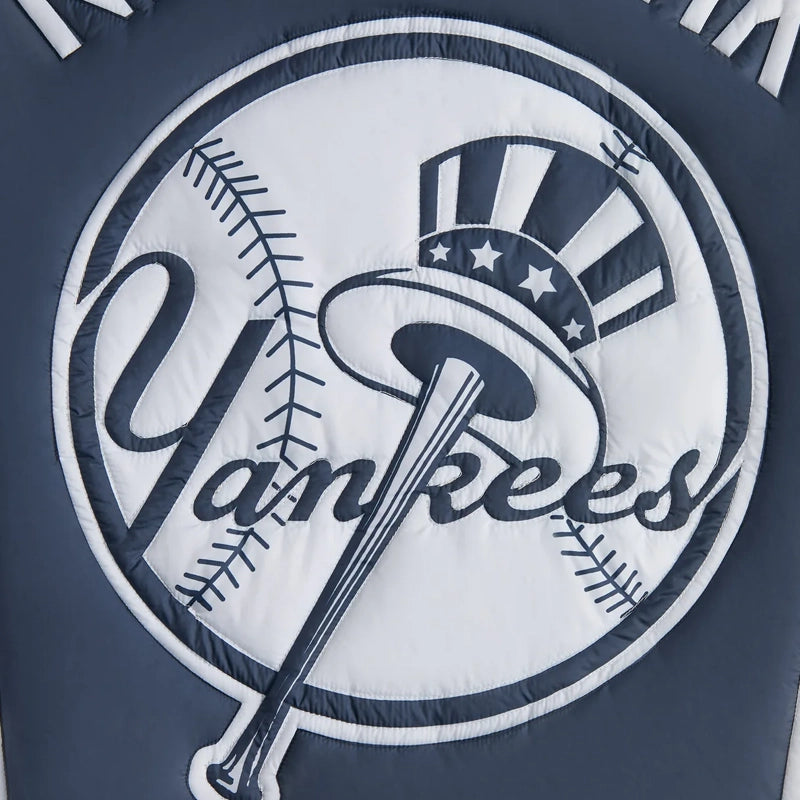 Kith for the New York Yankees Zip Brixton Puffed Jacket