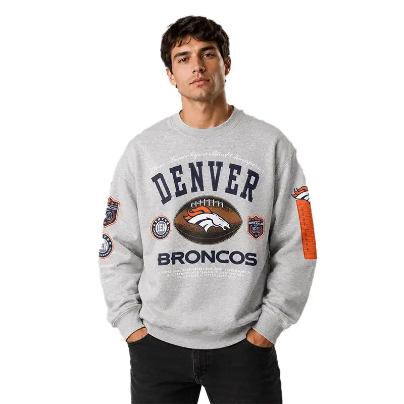 Abercrombie 2026 Denver Broncos Crew Sweatshirt
