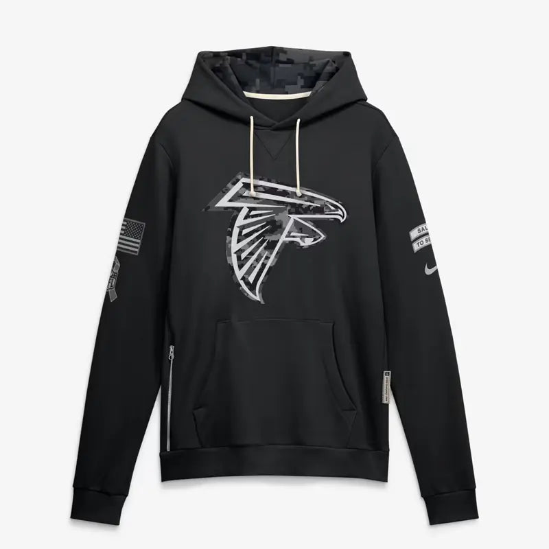 2026 Atlanta Falcons Salute to Service Sideline Hoodie
