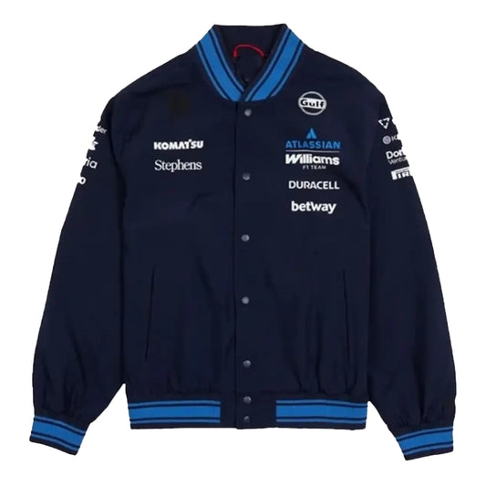 2026 Atlassian Williams F1 Team Carlos Sainz Jr. Varsity Jacket