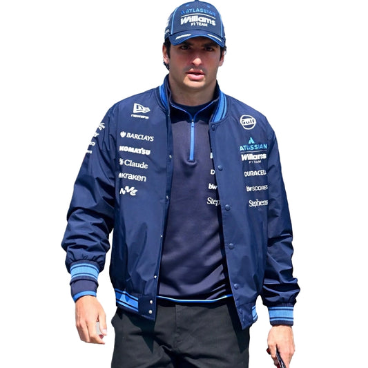2026 Atlassian Williams F1 Team Carlos Sainz Jr. Varsity Jacket