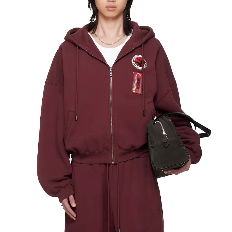BRUCE LEE x LỰU ĐẠN Burgundy Hoodie