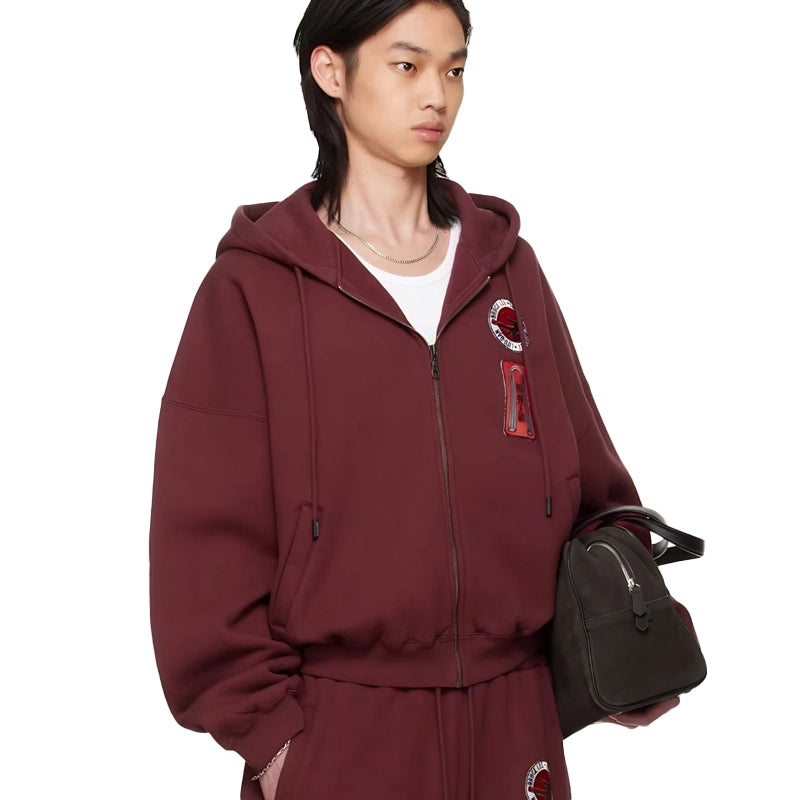BRUCE LEE x LỰU ĐẠN Burgundy Hoodie