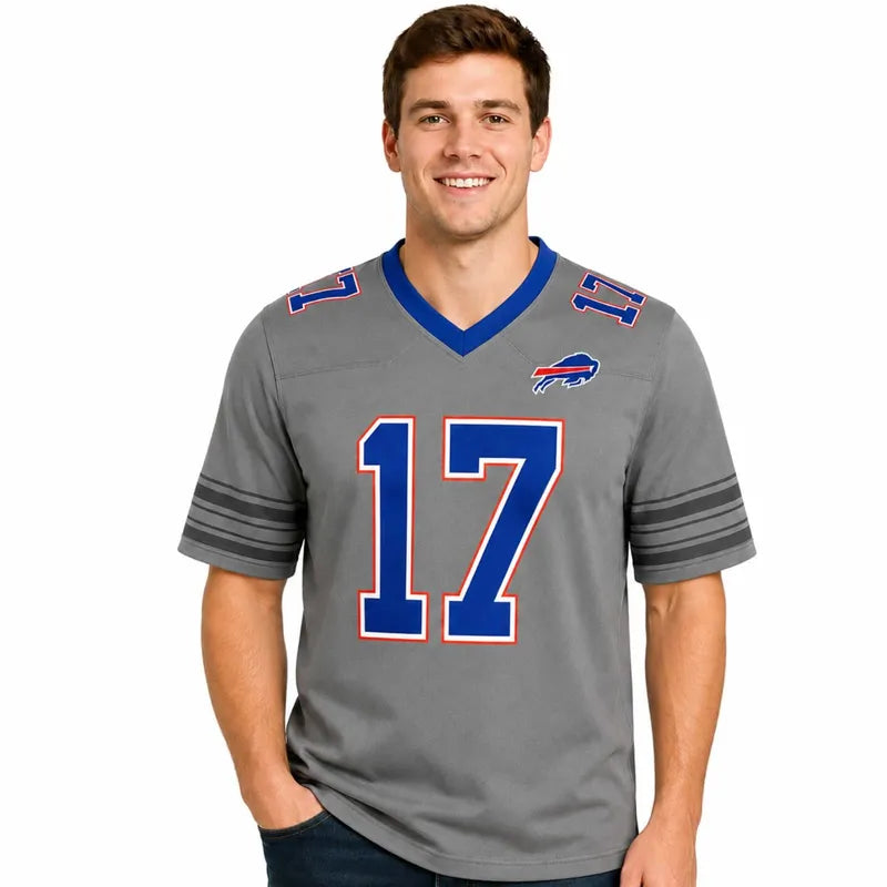 Nike Josh Allen Gray Buffalo Bills Nickel City Vapor F.U.S.E. Jersey