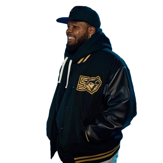 2026 Blue Jays Roots Canada Varsity Jacket