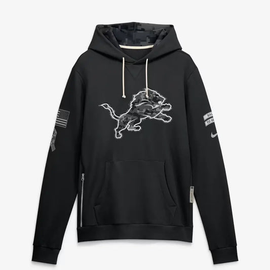 2026 Detroit Lions Salute to Service Sideline Hoodie