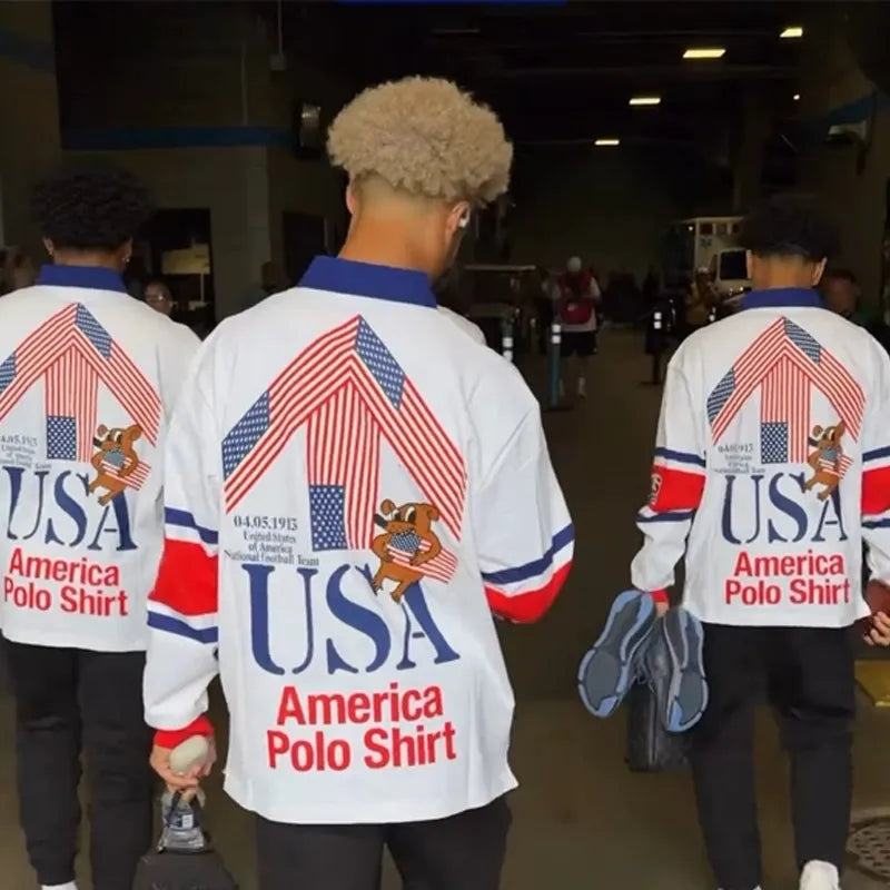 Nike x Virgil Abloh Archive Team USA Polo Shirt