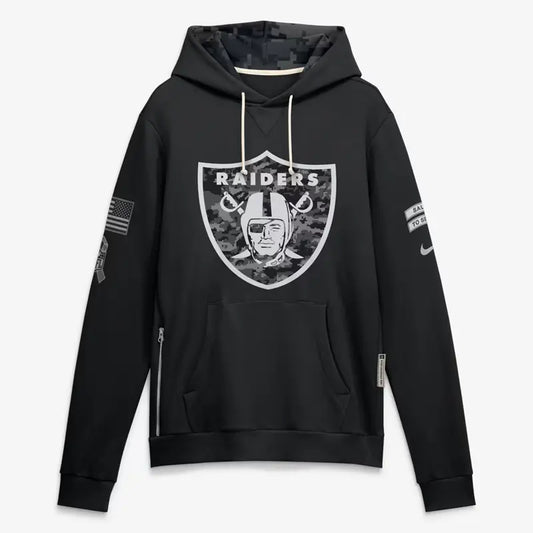 2026 Las Vegas Raiders Salute to Service Sideline Hoodie