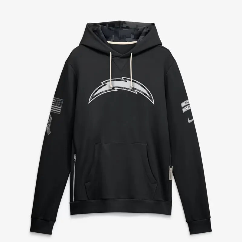 2026 Los Angeles Chargers Salute to Service Sideline Hoodie