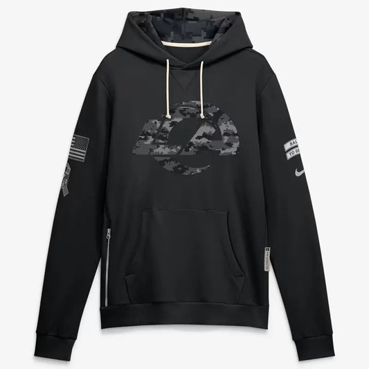 2026 Los Angeles Rams Salute to Service Sideline Hoodie