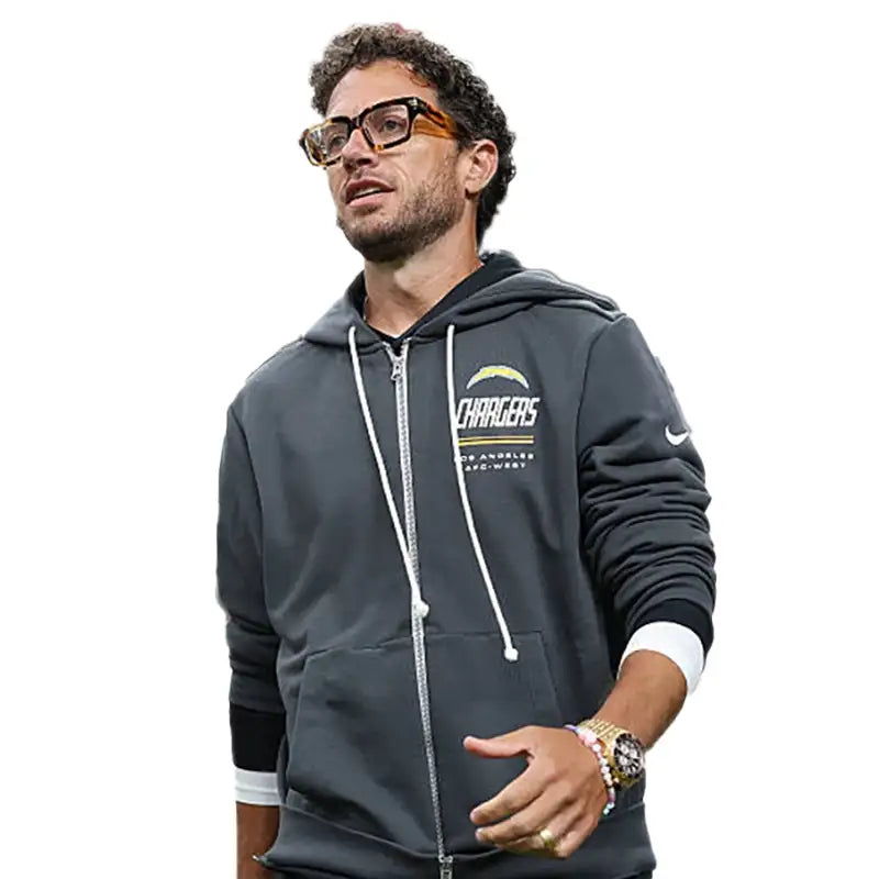 Chargers Preseason 2026 Mike McDaniel Sideline Hoodie
