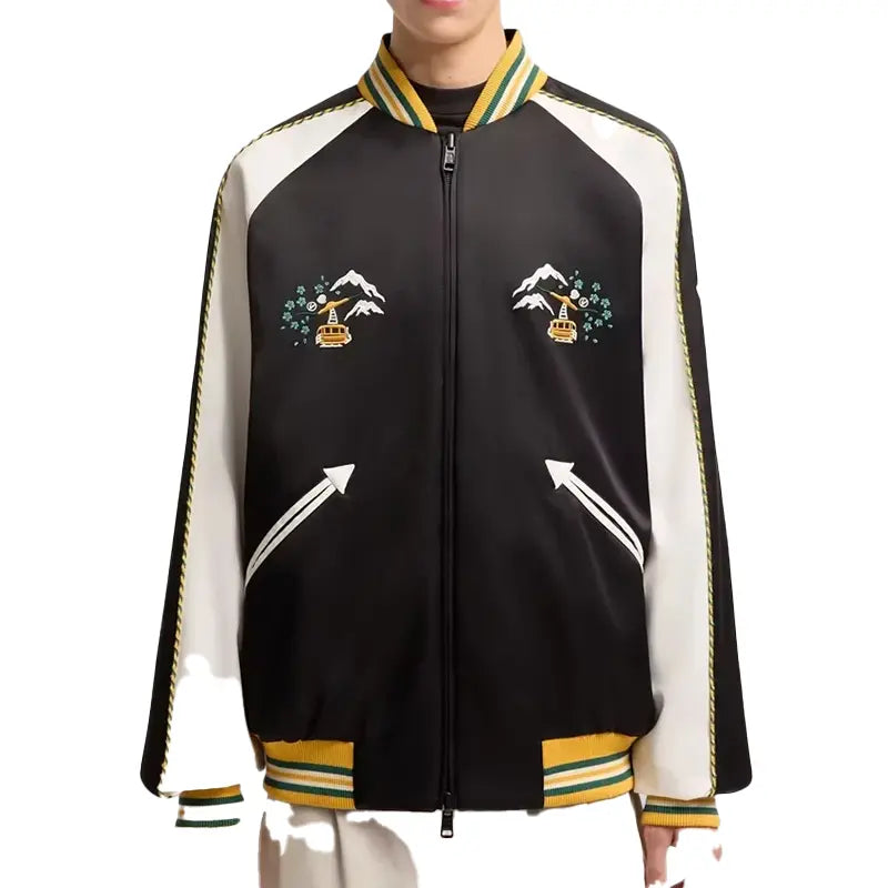 Moncler x Fragment Yūgō Satin Souvenir Jacket