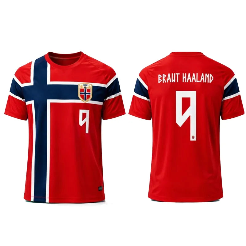 Norway Braut Haaland World Cup Jersey