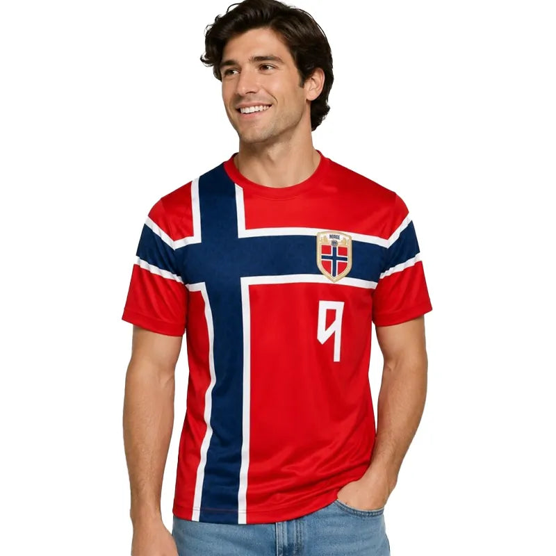 Norway Braut Haaland World Cup Jersey