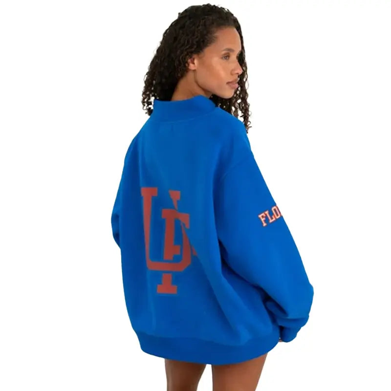 2026 Parke x ’47 Florida Blue Graphic Mockneck Sweatshirt