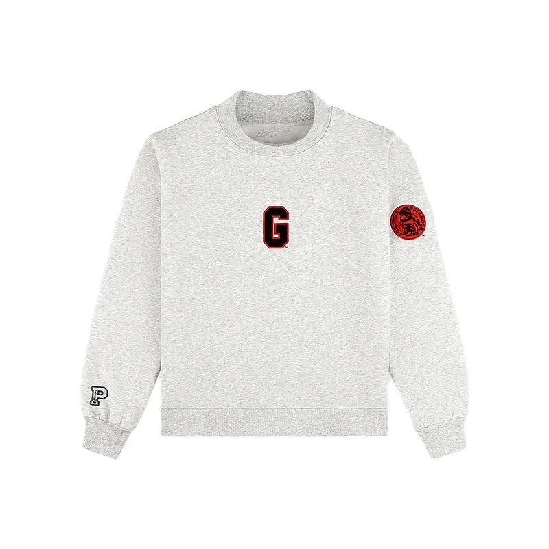 2026 Parke x ’47 Georgia Grey Graphic Mockneck Sweatshirt