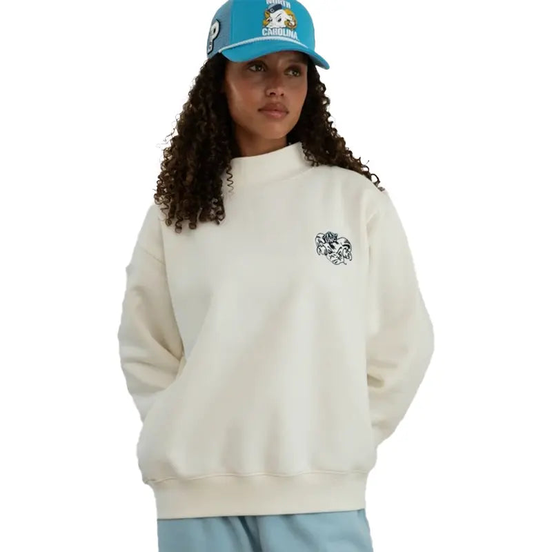 2026 Parke x ’47 North Carolina Cream Graphic Mockneck Sweatshirt