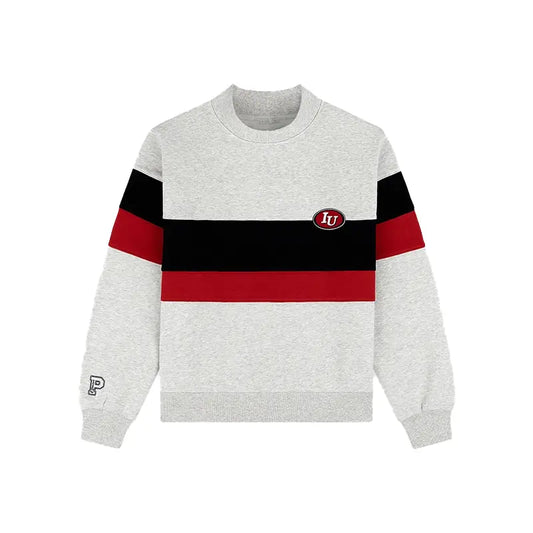 2026 Parke x ’47 Indiana Grey Graphic Mockneck Sweatshirt