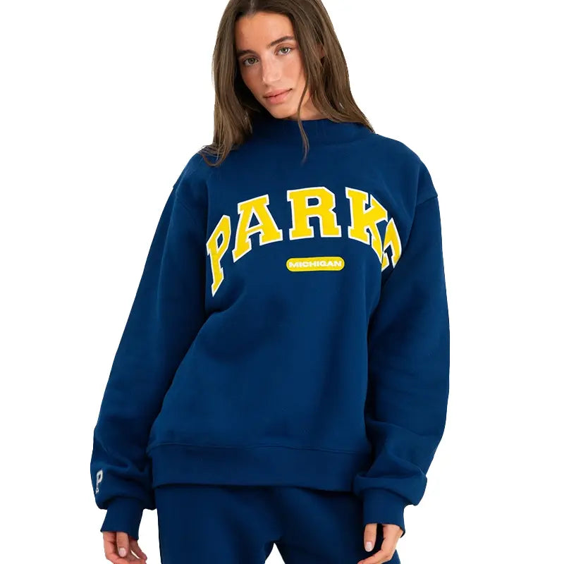 2026 Parke x ’47 Michigan Mockneck Sweatshirt