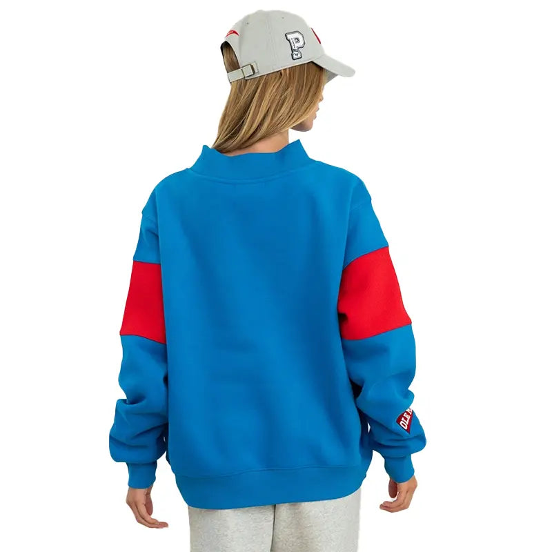 2026 Parke x ’47 Ole Miss Dark Blue Graphic Mockneck Sweatshirt