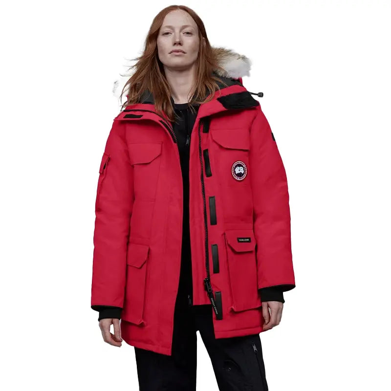Red Canada Goose Jacket