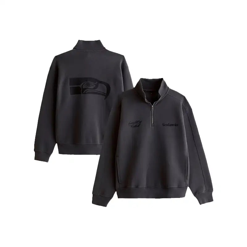 Seattle Seahawks Abercrombie & Fitch Half-Zip Sweatshirt