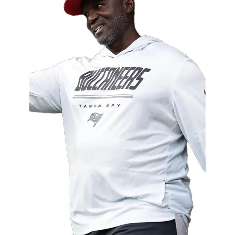 Buccaneers Preseason 2026 Todd Bowles Sideline Hooded T-Shirt
