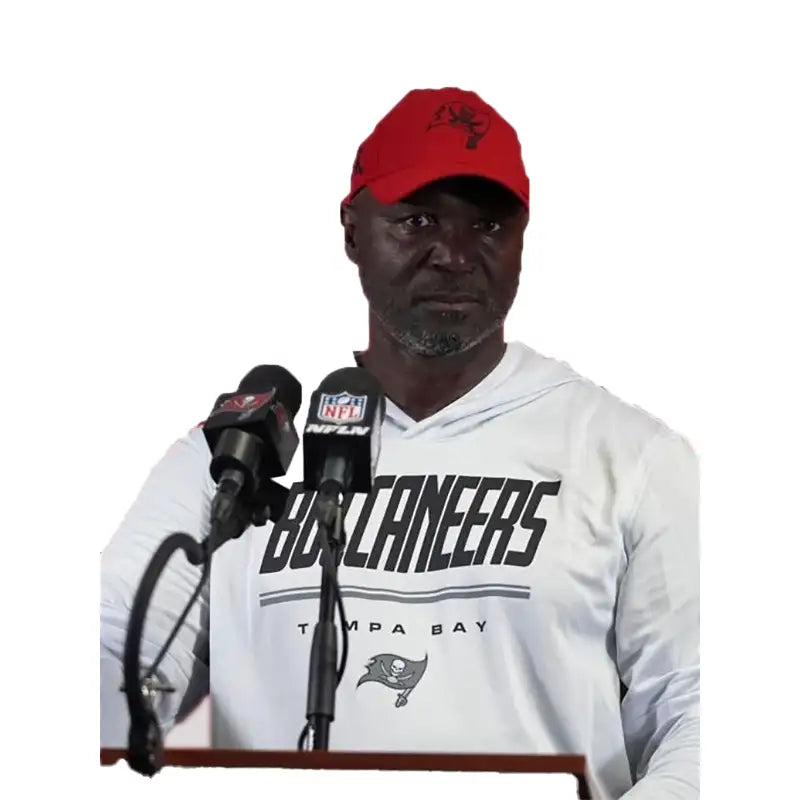 Buccaneers Preseason 2026 Todd Bowles Sideline Hooded T-Shirt