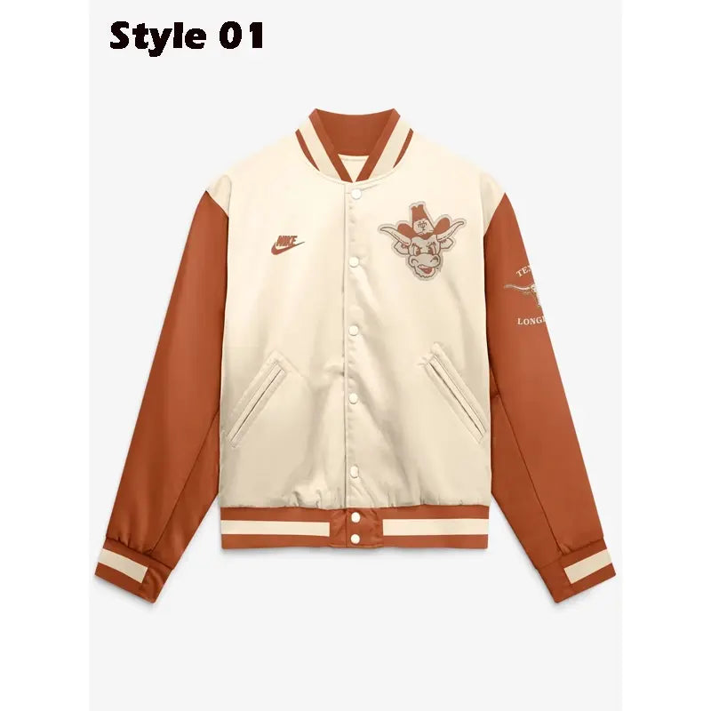 Texas Longhorns Nike Legacy Bomber Jacket