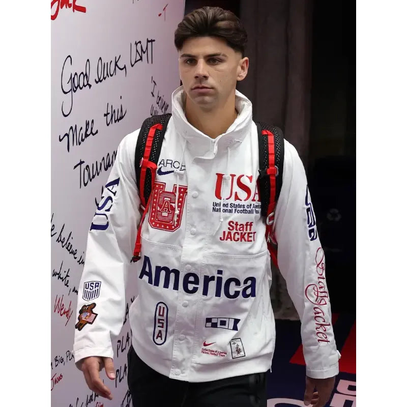 Virgil Abloh Archive x Nike America Staff Jacket