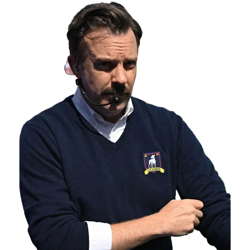 FIFA World Cup Halftime Show Jason Sudeikis Ted Lasso Sweater