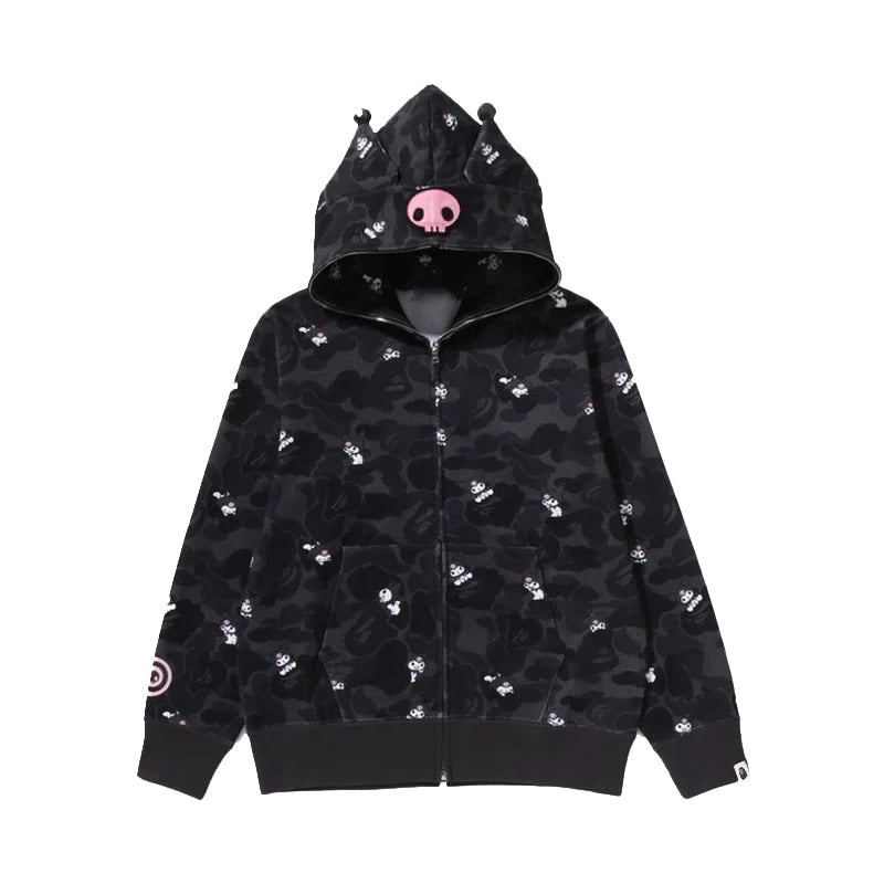 BAPE x Kuromi Camo Hoodie