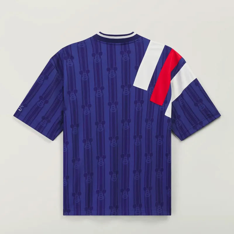 ADIDAS BRAIN DEAD DISNEY SOCCER BLUE JERSEY