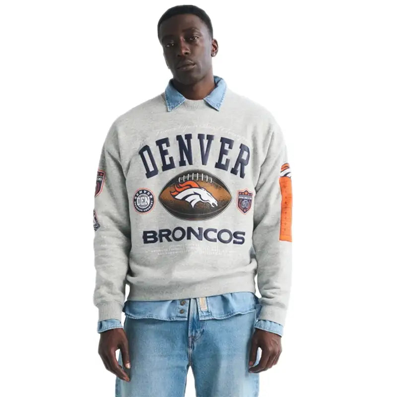 Abercrombie 2026 Denver Broncos Crew Sweatshirt