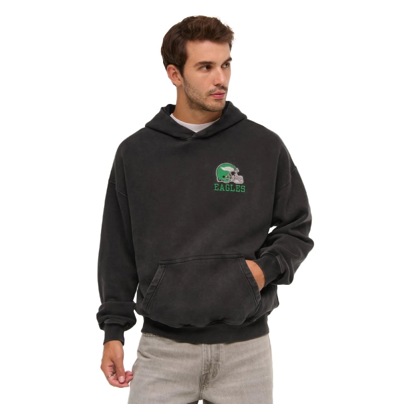 Abercrombie Eagles Black Popover Hoodie