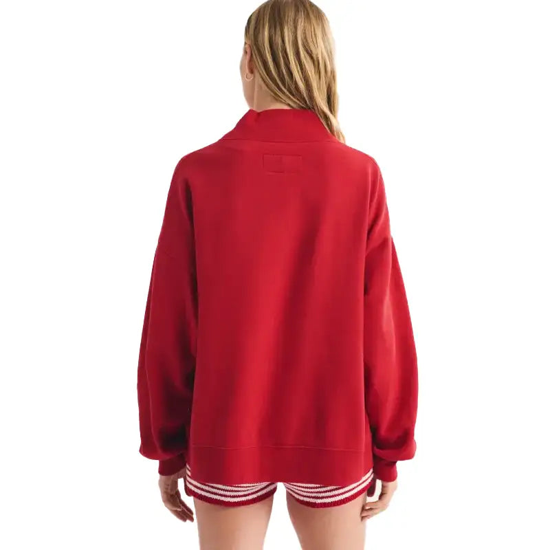 Abercrombie 49ers Funnel Neck Sweatshirt